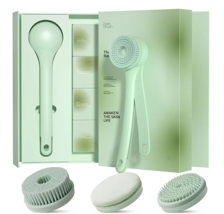 Electric Body Brush for Back and Shower Scrubber