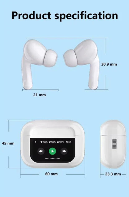 60% Off Today Sale LED Display Earbuds