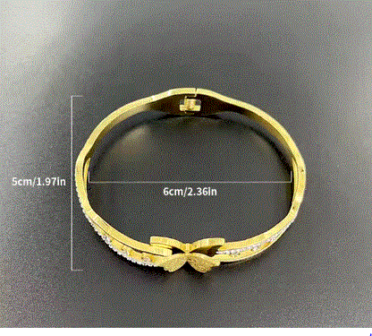 Stainless Steel Bangle for Women's