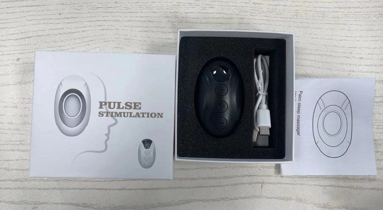 Sleep Aid Insomnia Relief Microcurrent Handheld Hypnosis CES Mental Stress Anxiety Depression Eliminat Relax with Sling Brain